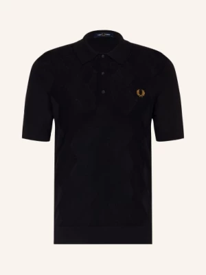 Obrázek produktu Fred Perry Pletené Polo Tričko černá