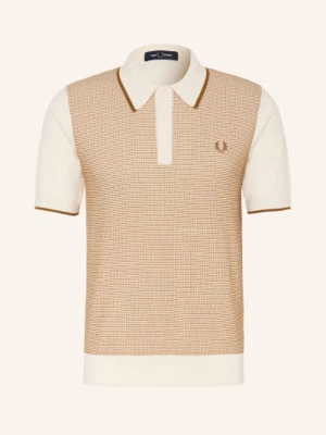 Obrázek produktu Fred Perry Pletené Polo Tričko světle hnědá / režná