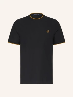 Obrázek produktu Fred Perry Tričko černá / hnědá