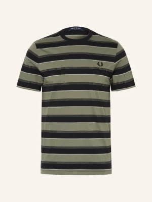 Obrázek produktu Fred Perry Tričko černá / khaki / bílá