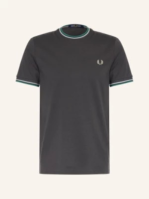 Obrázek produktu Fred Perry Tričko tmavě šedá / černošedá / tmavě zelená