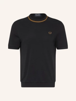 Obrázek produktu Fred Perry Tričko Z Piké černá / koňaková