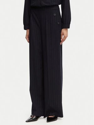Obrázek produktu French Connection Kalhoty z materiálu Alia 749A3 Tmavomodrá Wide Leg