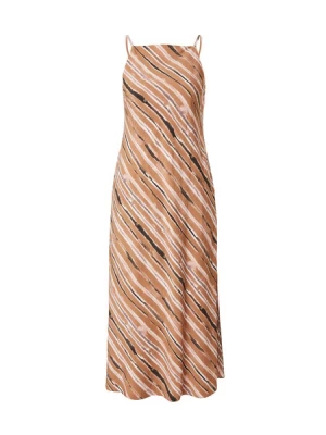 Obrázek produktu FRENCH CONNECTION Letní šaty  velbloudí / čokoládová / černá / offwhite