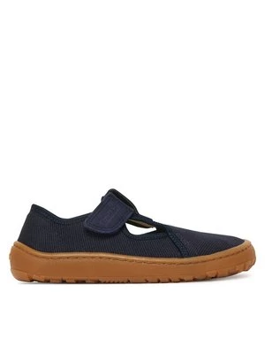 Obrázek produktu Froddo Bačkory Barefoot Canvas T-Bar G1700439 S Tmavomodrá