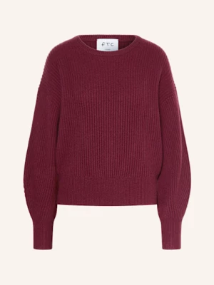 Obrázek produktu Ftc Cashmere Kašmírový Svetr tmavě červená