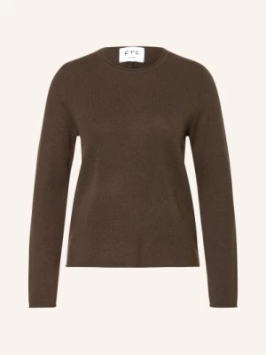 Obrázek produktu Ftc Cashmere Kašmírový Svetr tmavě hnědá