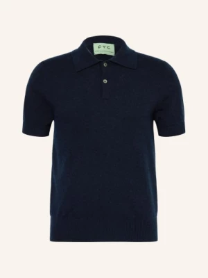 Obrázek produktu Ftc Cashmere Pletené Polo Tričko tmavě modrá