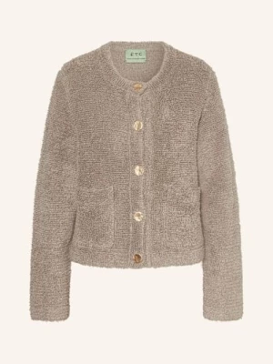 Obrázek produktu Ftc Cashmere Pletený Kabátek Z Buklé šedá