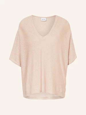 Obrázek produktu Ftc Cashmere Úpletové Tričko S Třpytivou Přízí béžová