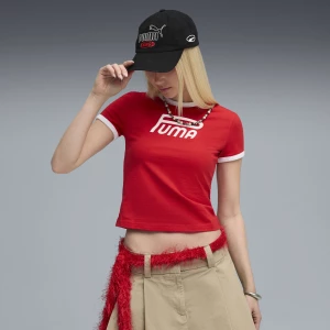 Obrázek produktu FUTURE.PUMA.ARCHIVE Graphic Slim Tee Women, Clothing, Red