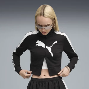 Obrázek produktu FUTURE.PUMA.ARCHIVE T7 Slim Cropped Track Jacket Women, Clothing, Black/White,