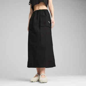 Obrázek produktu FUTURE.PUMA.ARCHIVE Zip-Off Maxi Woven Skirt Women, Clothing, Black,