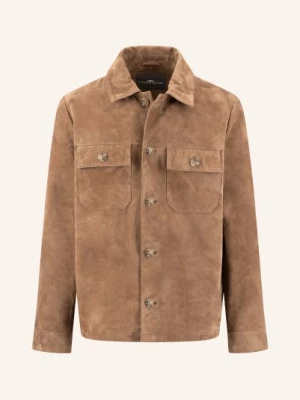 Obrázek produktu Fynch-Hatton Kožená Overshirt hnědá