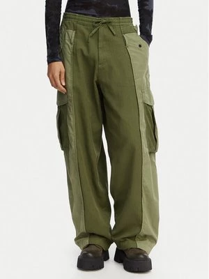 Obrázek produktu G-Star Raw Cargo kalhoty D29010-E519 Tmavě zelená Straight Fit