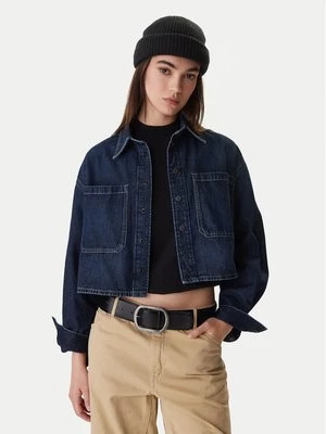 Obrázek produktu G-Star Raw džínová košile D26851-E090 Tmavomodrá Boxy Fit