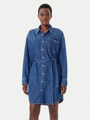 Obrázek produktu G-Star Raw Džínové šaty D26814-D252 Tmavomodrá Regular Fit