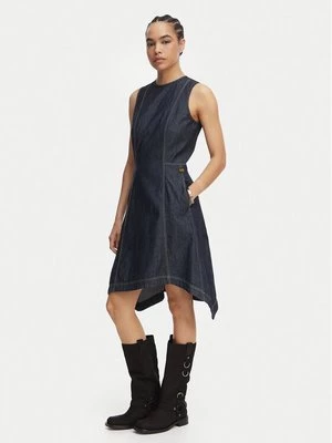 Obrázek produktu G-Star Raw Džínové šaty D29077-D539 Tmavomodrá Regular Fit