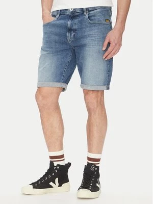 Obrázek produktu G-Star Raw Džínové šortky 3301 D10481 D634 H096 Modrá Slim Fit