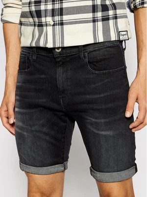 Obrázek produktu G-Star Raw Džínové šortky 3301 Slim ½ D10481-A634-9887 Černá Slim Fit