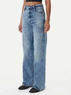 Obrázek produktu G-Star Raw Jeansy Deck 2.0 D23591-E205 Modrá Wide Leg