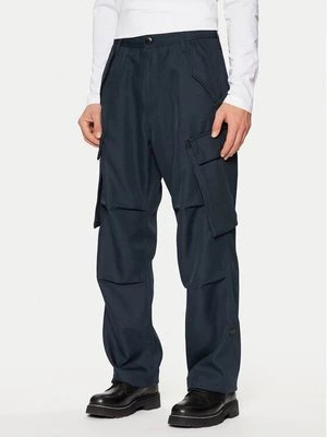 Obrázek produktu G-Star Raw Kalhoty z materiálu R-3N D25224 862 Tmavomodrá Straight Fit
