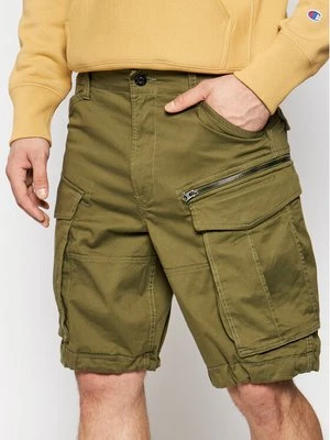 Obrázek produktu G-Star Raw Šortky z materiálu Rovic D08566-5126-724 Zelená Relaxed Fit