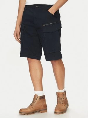 Obrázek produktu G-Star Raw Šortky z materiálu Rovic Zip D08566-5126 990 Černá Relaxed Fit