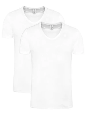 Obrázek produktu G-Star Raw Souprava triček Base D07207-124 Bílá Slim Fit