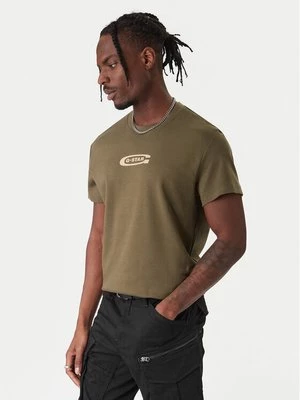 Obrázek produktu G-Star Raw T-Shirt Old Skool D25967-C812 Zelená Regular Fit
