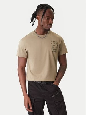 Obrázek produktu G-Star Raw T-Shirt Text Chest D25968-C506 6057 Zelená Regular Fit