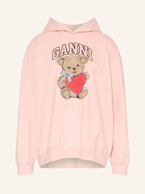 Obrázek produktu Ganni Oversized Mikina S Kapucí růžová