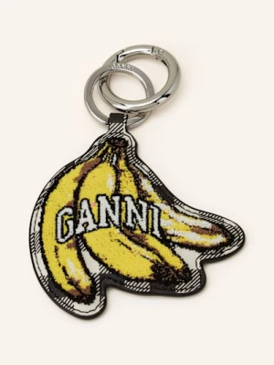 Obrázek produktu Ganni Přívěsek Na Tašku černá / bílá / žlutá