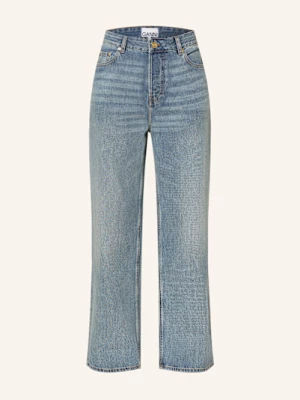 Obrázek produktu Ganni Straight Džíny Izey 567 mid blue vintage