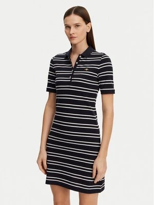 Obrázek produktu Gant Každodenní šaty Striped Shield 4200571 Tmavomodrá Slim Fit