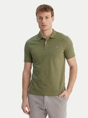 Obrázek produktu Gant Polokošile Shield 2220 Zelená Slim Fit