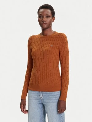Obrázek produktu Gant Svetr 4800100 Hnědá Slim Fit