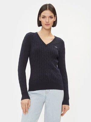 Obrázek produktu Gant Svetr 4800101 Tmavomodrá Slim Fit