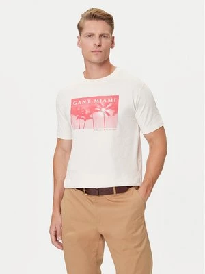 Obrázek produktu Gant T-Shirt 2003342 Écru Regular Fit