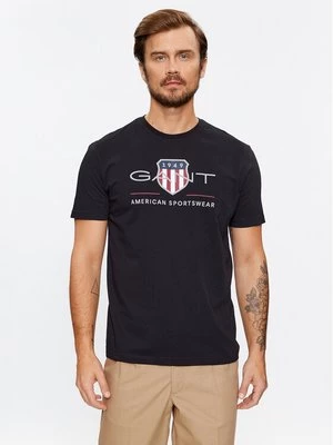 Obrázek produktu Gant T-Shirt Reg Archive Shield Ss 2003199 Černá Regular Fit