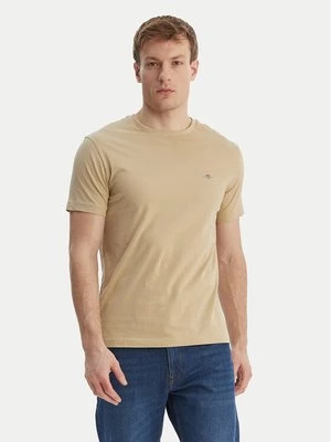 Obrázek produktu Gant T-Shirt Shield 2003185 Béžová Slim Fit