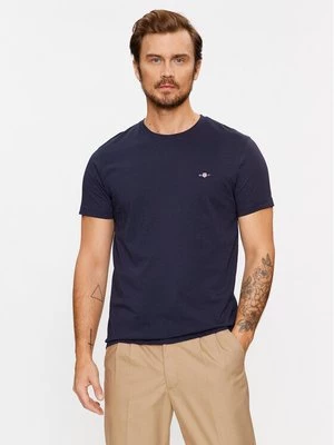 Obrázek produktu Gant T-Shirt Shield 2003185 Tmavomodrá Slim Fit