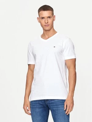 Obrázek produktu Gant T-Shirt Shield 2003186 Bílá Slim Fit