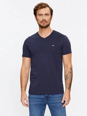 Obrázek produktu Gant T-Shirt Shield 2003186 Tmavomodrá Slim Fit