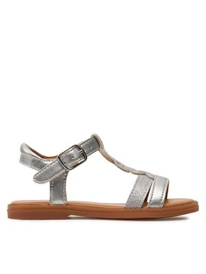 Obrázek produktu Geox Sandály J Sandal Karly Girl J4535H 0NFQD C1007 M Stříbrná