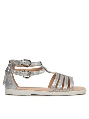 Obrázek produktu Geox Sandály J Sandal Karly Girl J7235D 0QDAJ C1007 S Stříbrná