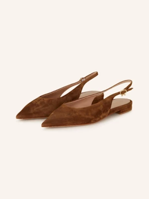 Obrázek produktu Gianvito Rossi Sling Baleríny hnědá