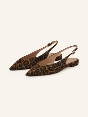 Obrázek produktu Gianvito Rossi Slingbaleríny Robbie koňaková / černá