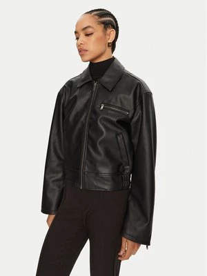 Obrázek produktu Gina Tricot Bunda z imitace kůže 23136 Černá Loose Fit