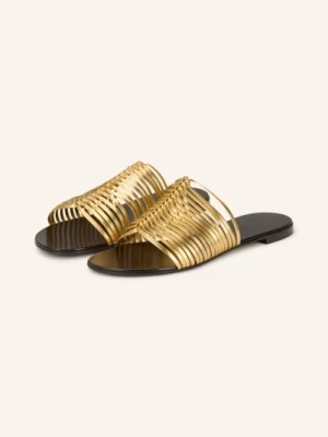 Obrázek produktu Giuseppe Zanotti Design Pantofle Savoia zlatá